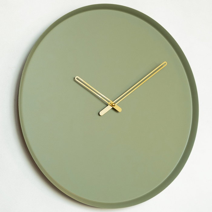 Wallity Earthy Metal Wall Clock APS111 Verde
